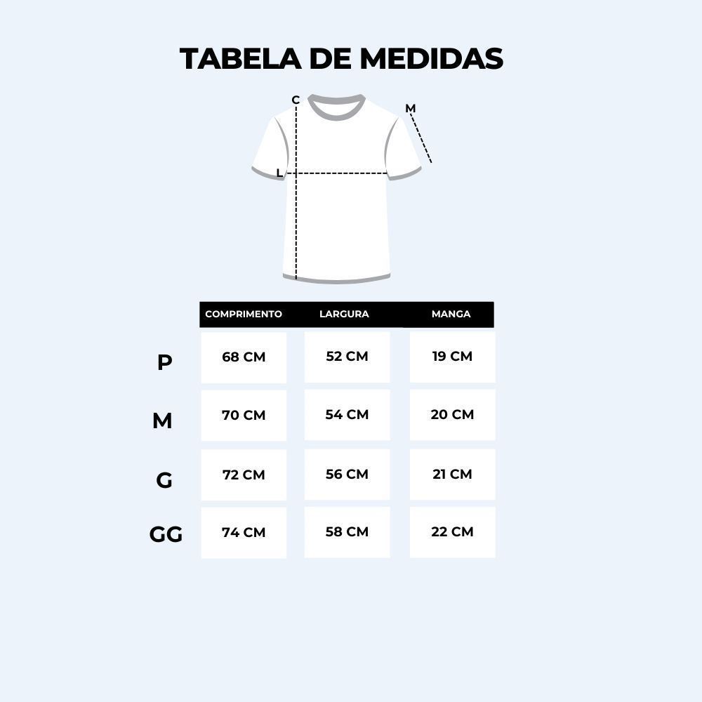 Camiseta Masculina Meia Malha Dixie