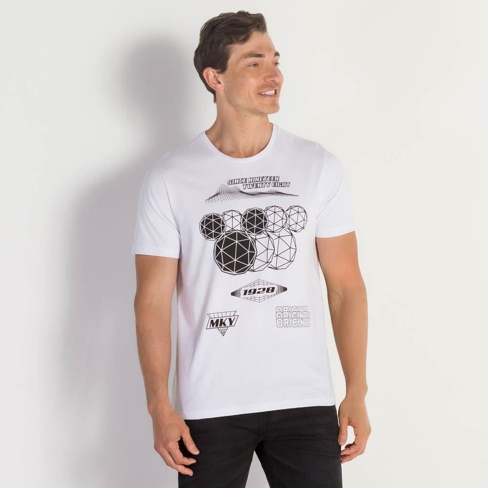 Camiseta Masculina Mickey Mouse Disney