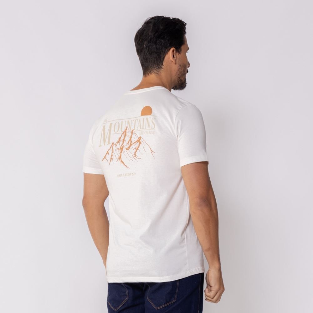Camiseta Masculina Mountains Marc Alain