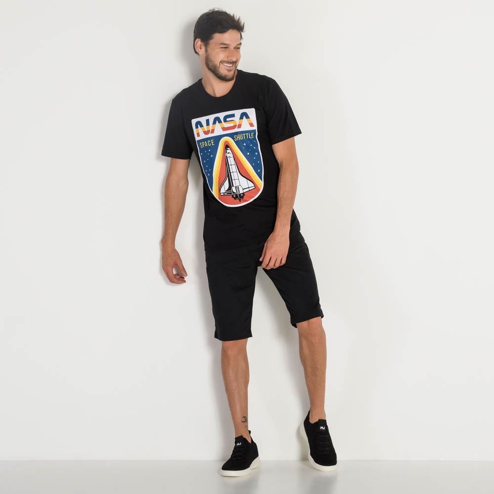 Camiseta Masculina Nasa Shuttle BandUP