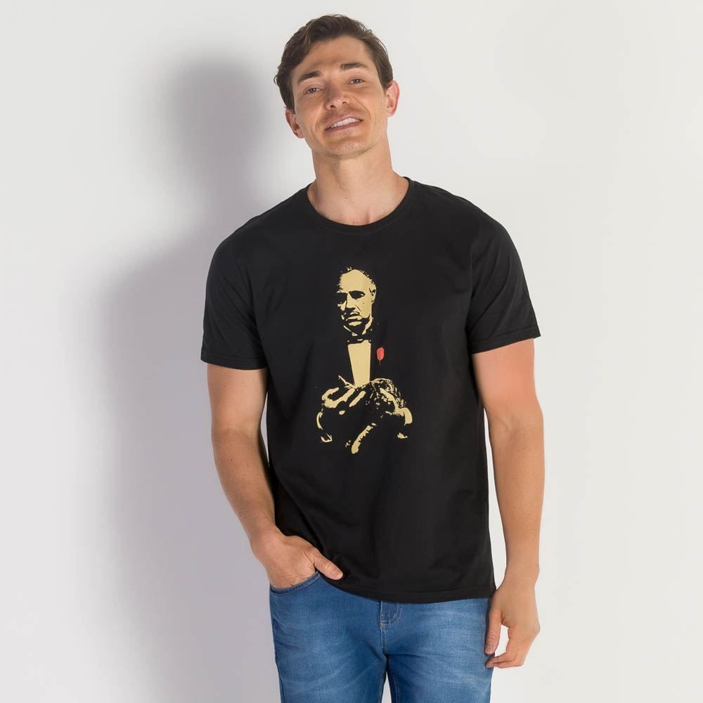 Camiseta Masculina O Poderoso Chefão Don Banker