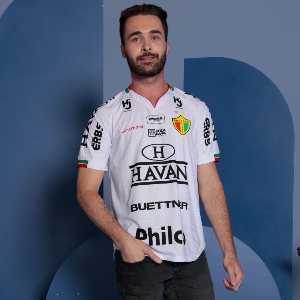 Camiseta Masculina Oficial com Patrocínio Brusque