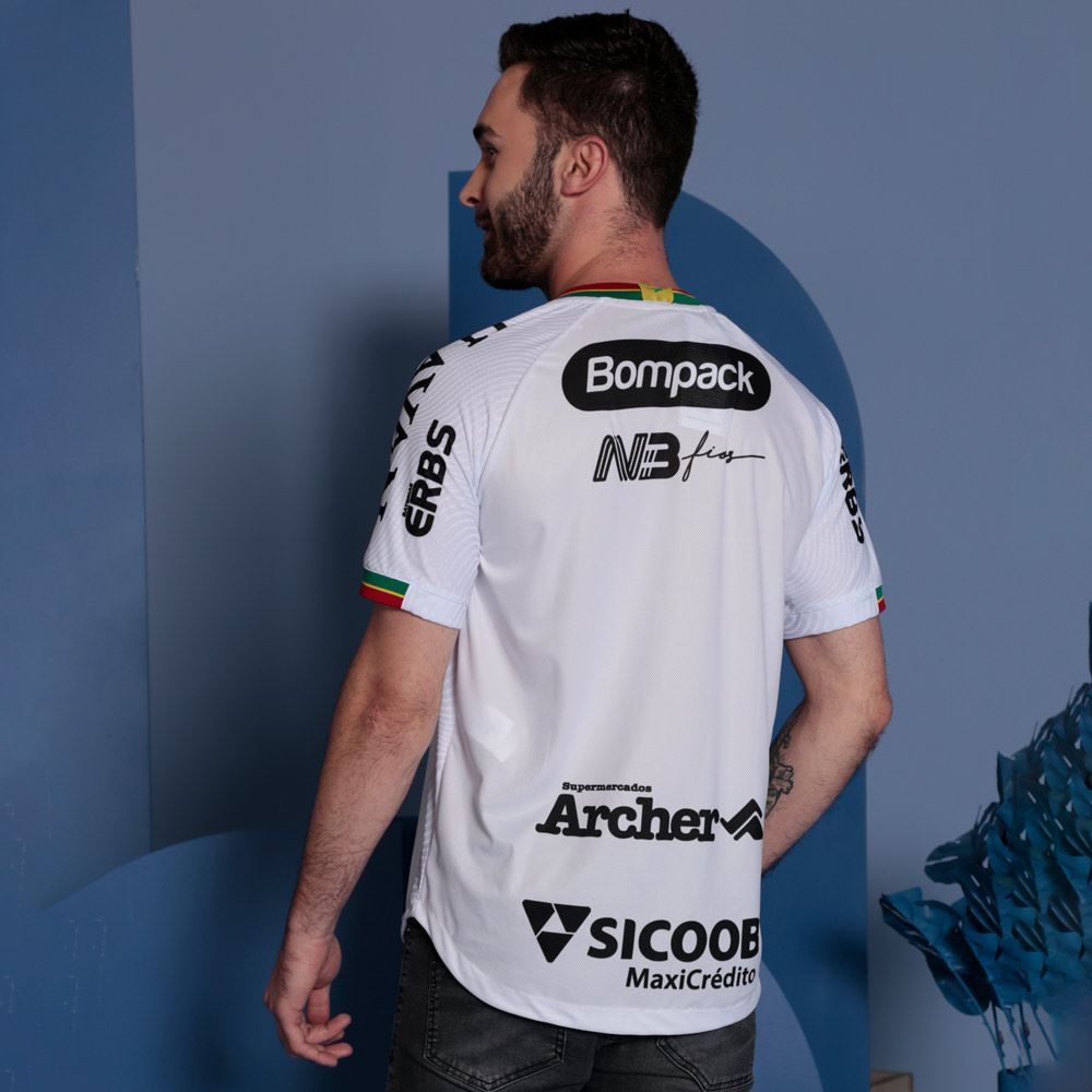 Camiseta Masculina Oficial com Patrocínio Brusque