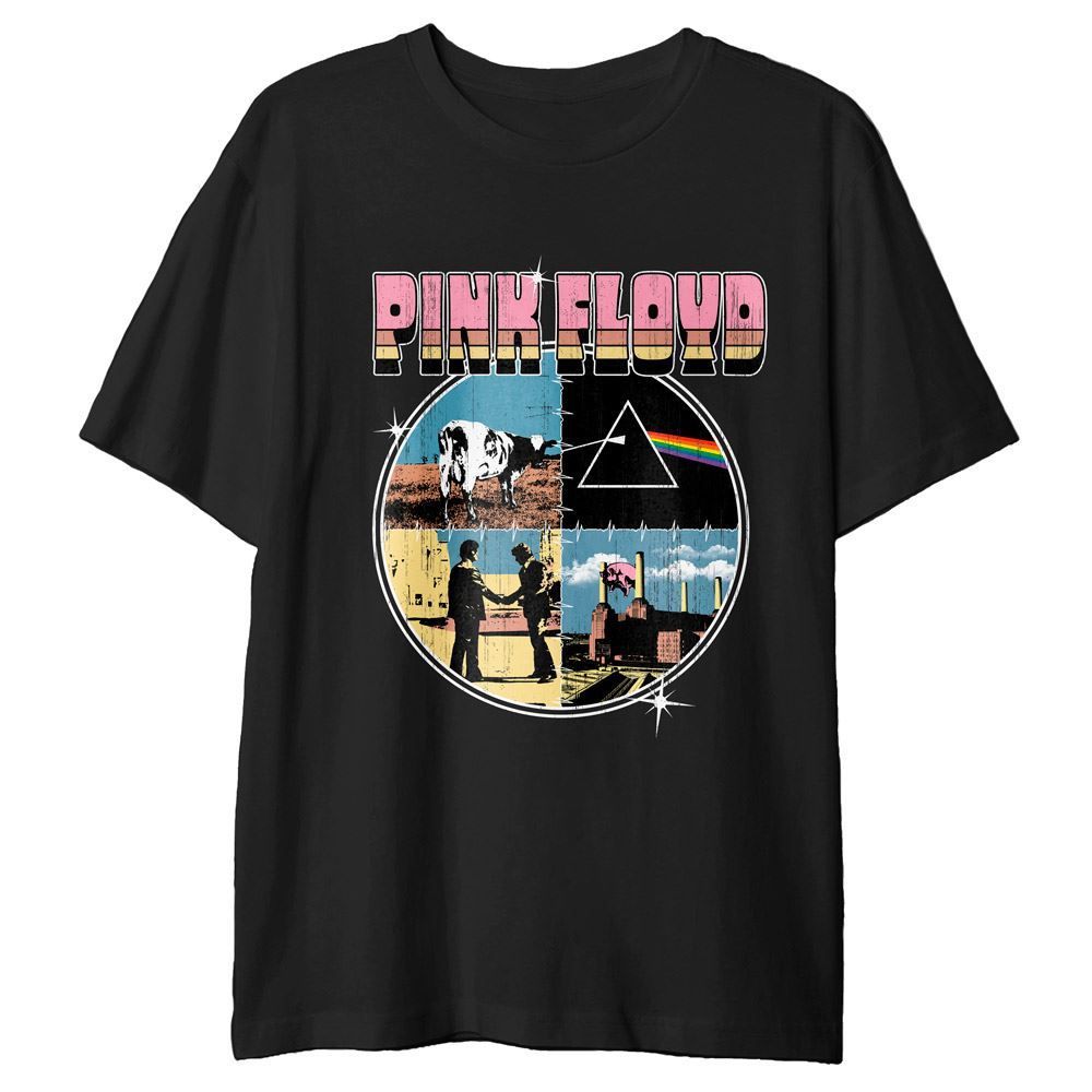 Camiseta Masculina Pink Floyd Álbuns BandUP
