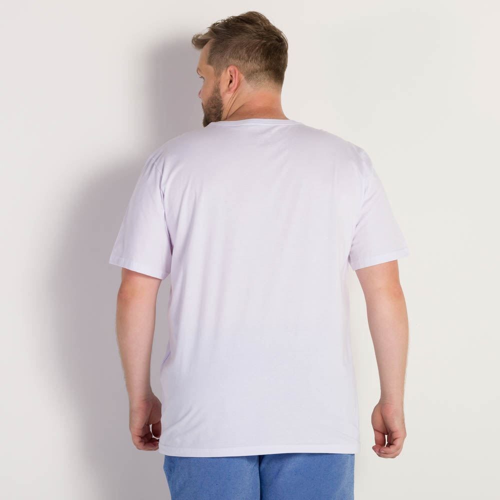 Camiseta Masculina Plus Size Playstation Logo BandUP