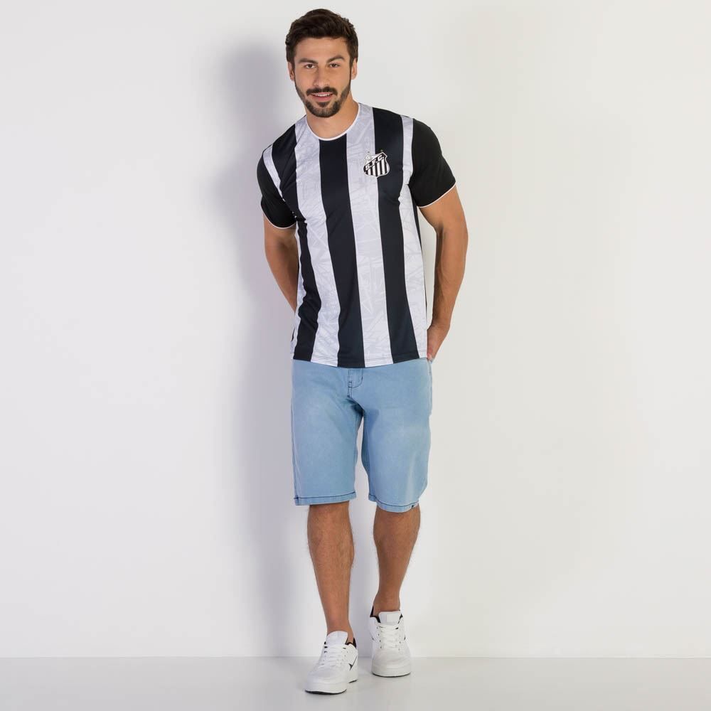 Camiseta Masculina Poetry Santos