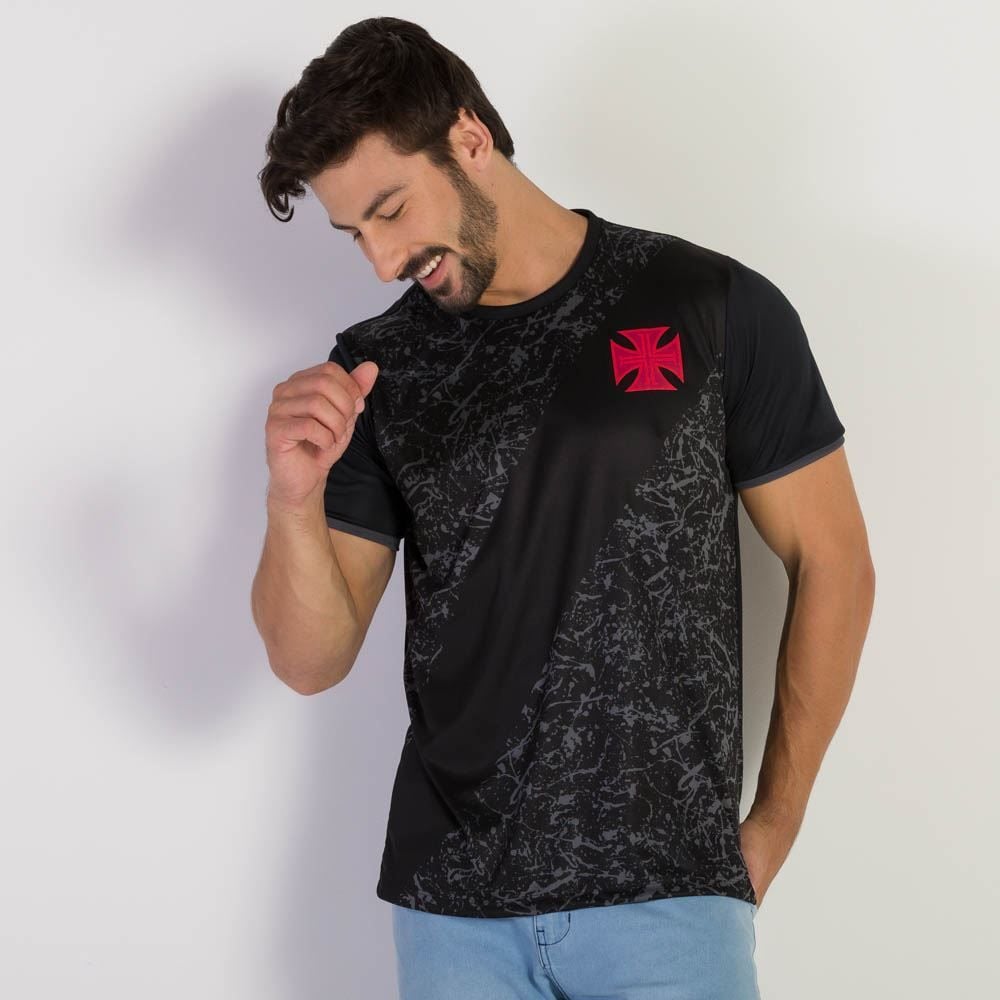 Camiseta Masculina Splash Vasco