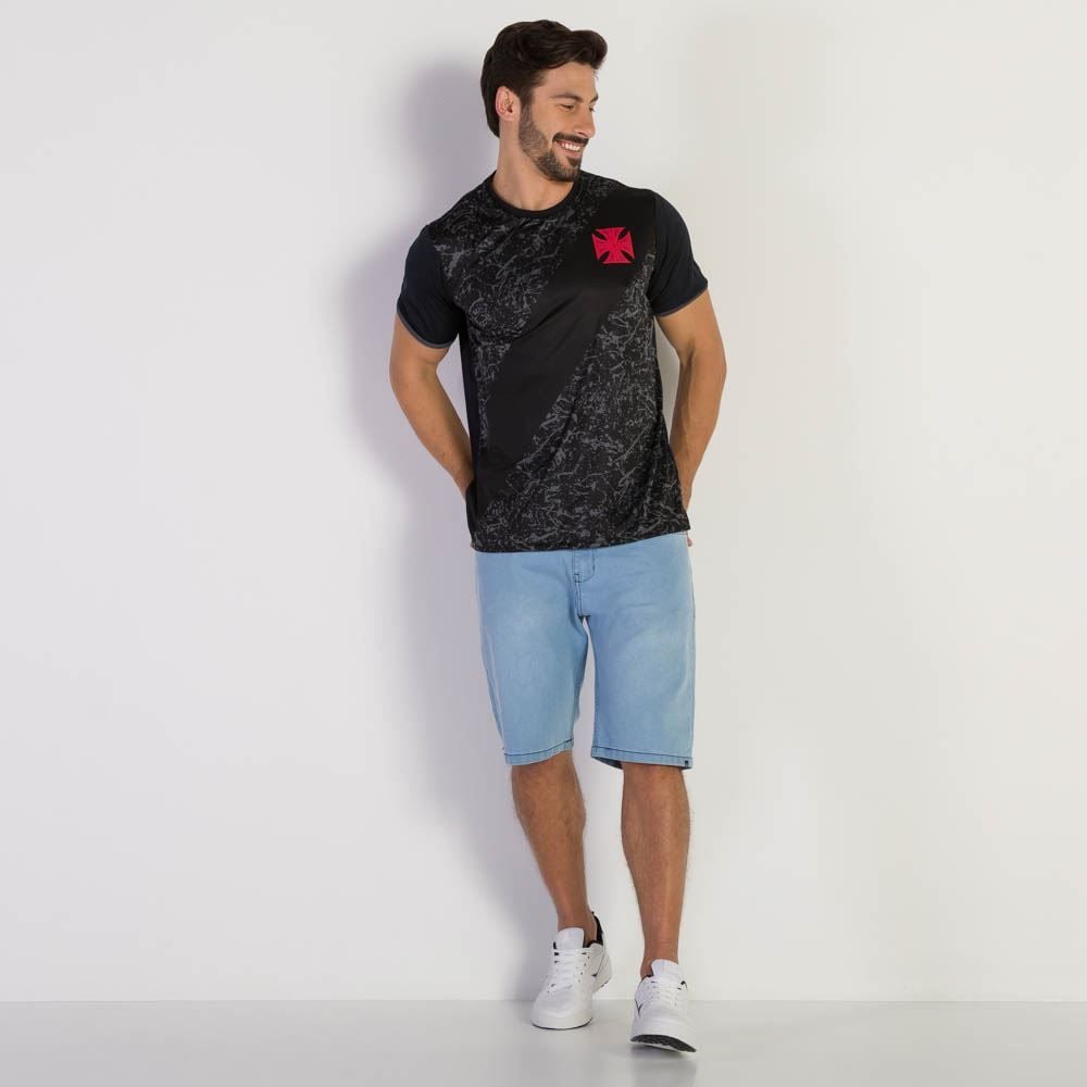 Camiseta Masculina Splash Vasco