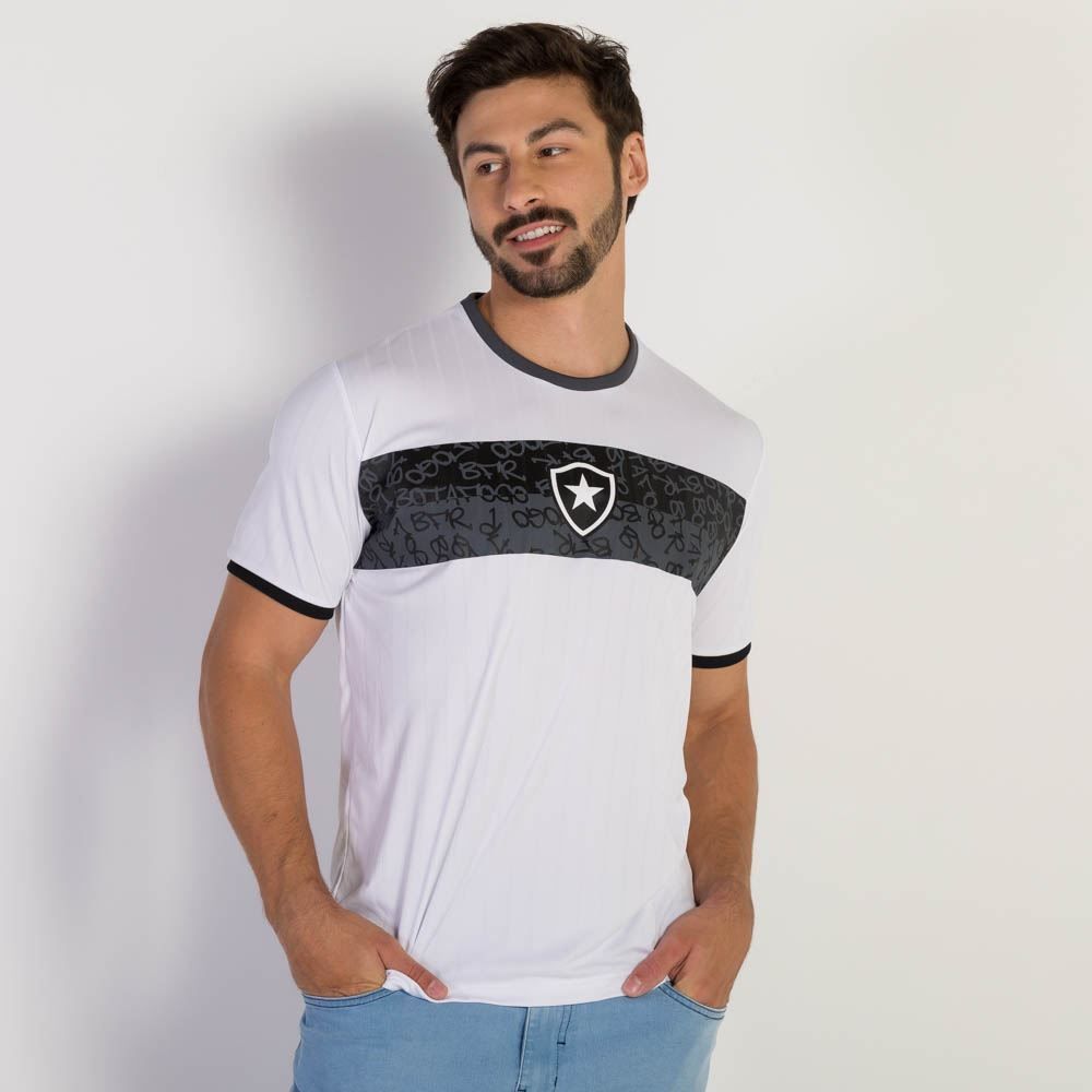 Camiseta Masculina Stencil Botafogo