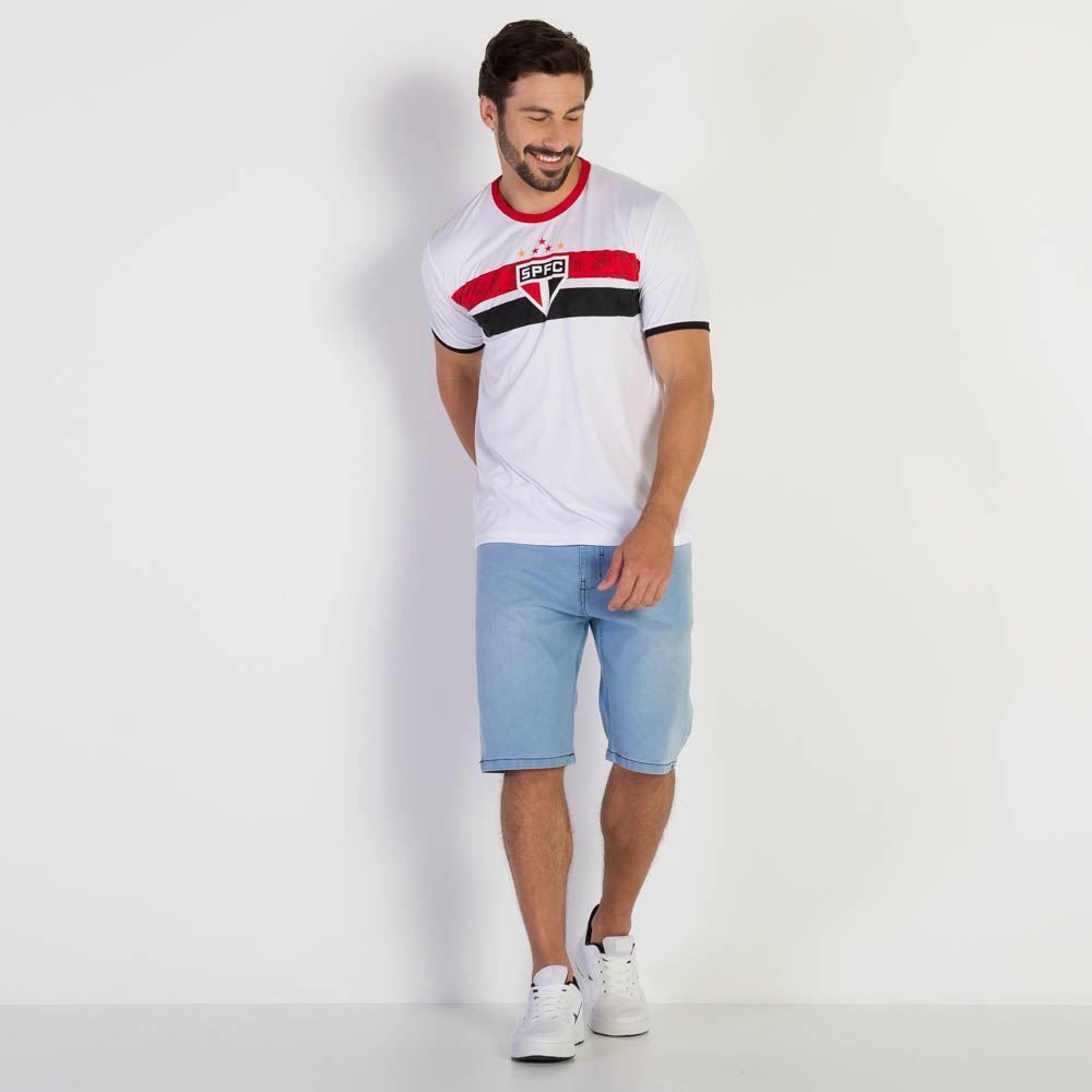 Camiseta Masculina Stencil São Paulo