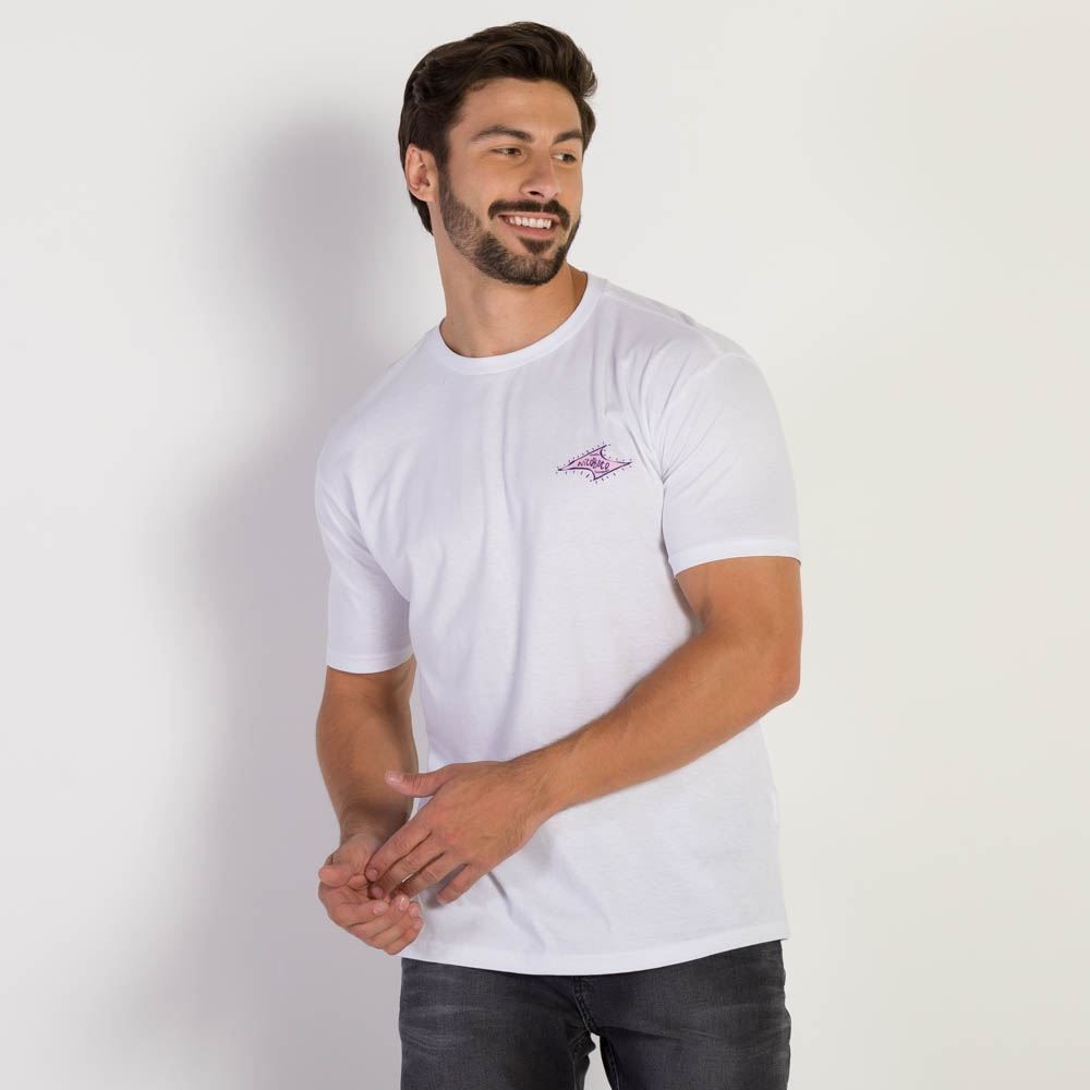 Camiseta Masculina Surfboard Básica Nicoboco