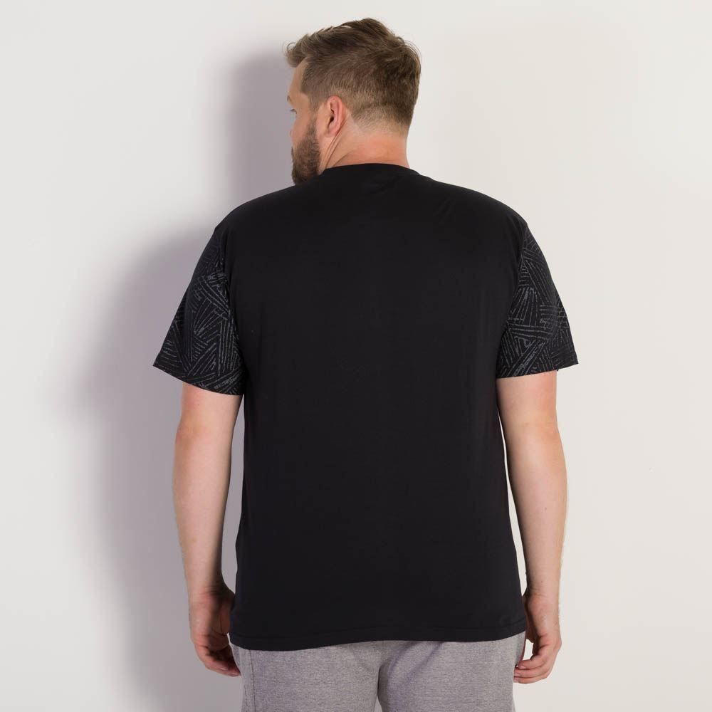 Camiseta Masculino Mangas Raglan Nicoboco Plus