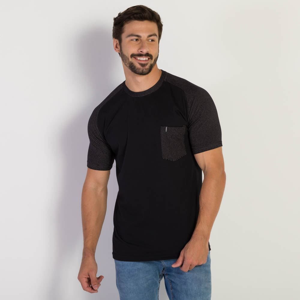 Camiseta Masculino Raglan Nicoboco