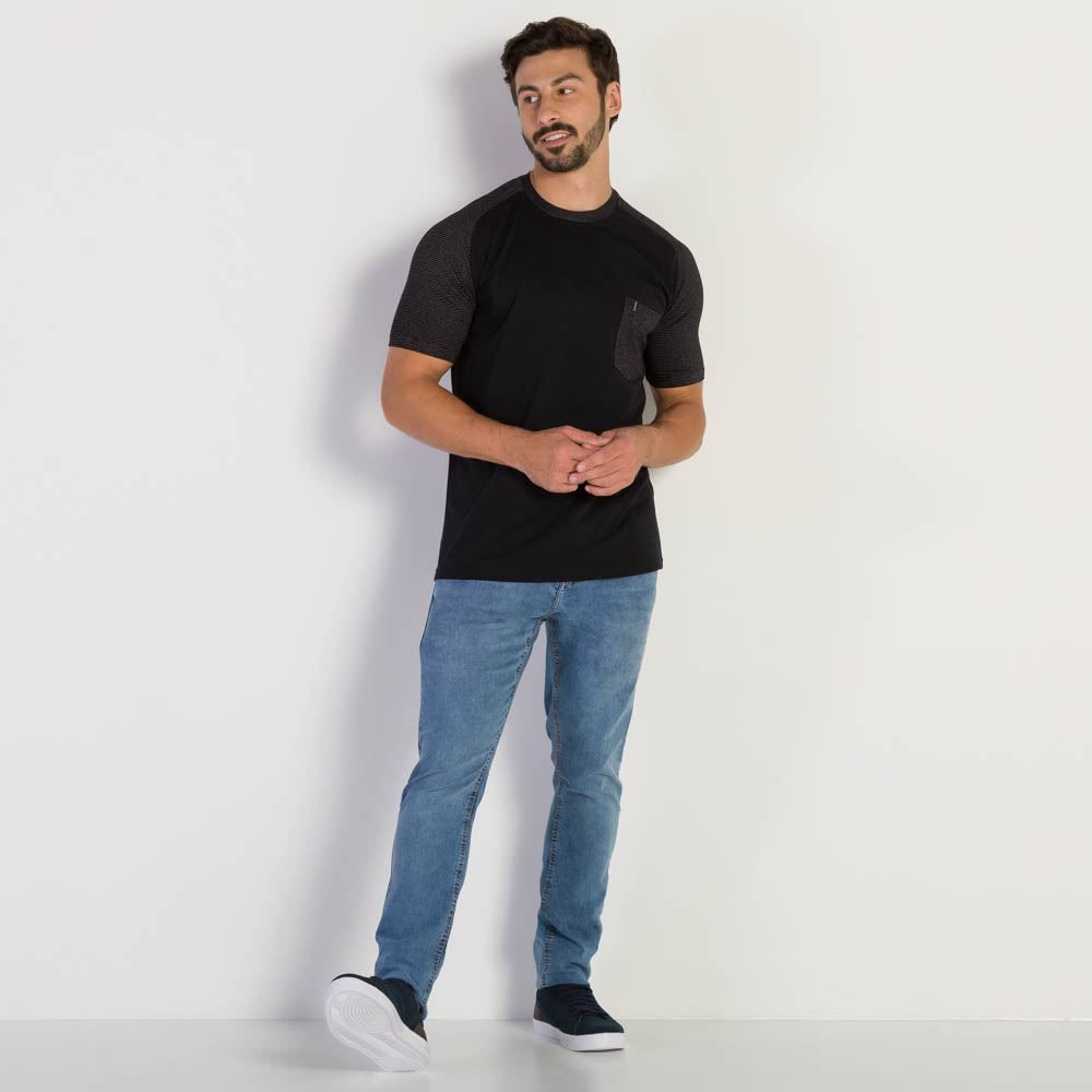 Camiseta Masculino Raglan Nicoboco