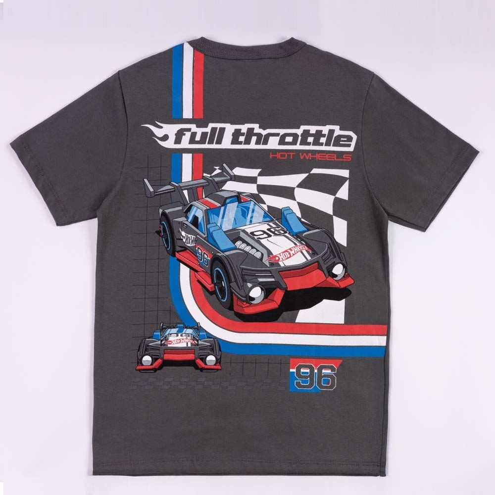 Camiseta Hot Wheels Juvenil 12 a 16 Anos Mattel