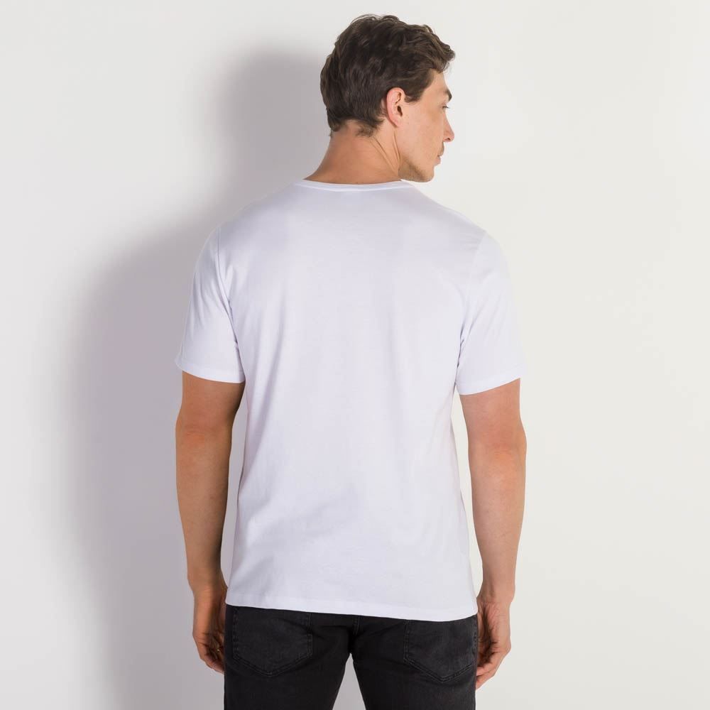 Camiseta Meia Malha Garfield Banker