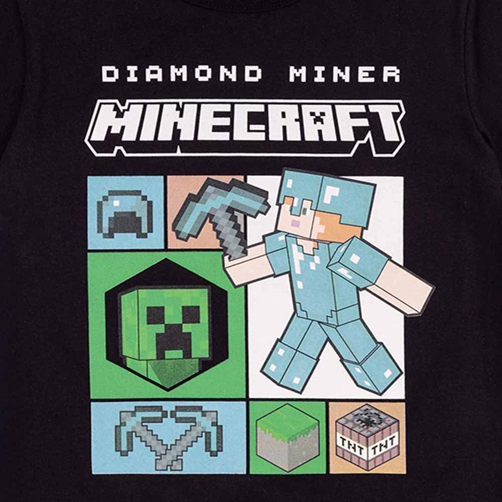 Camiseta Minecraft Infantil 6 a 12 anos
