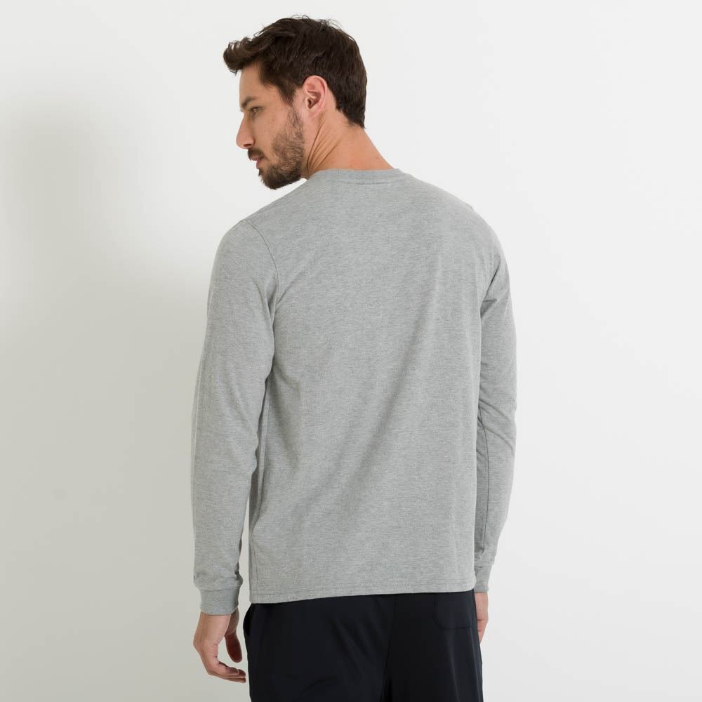 Camiseta Moletom Letter Outline Fila