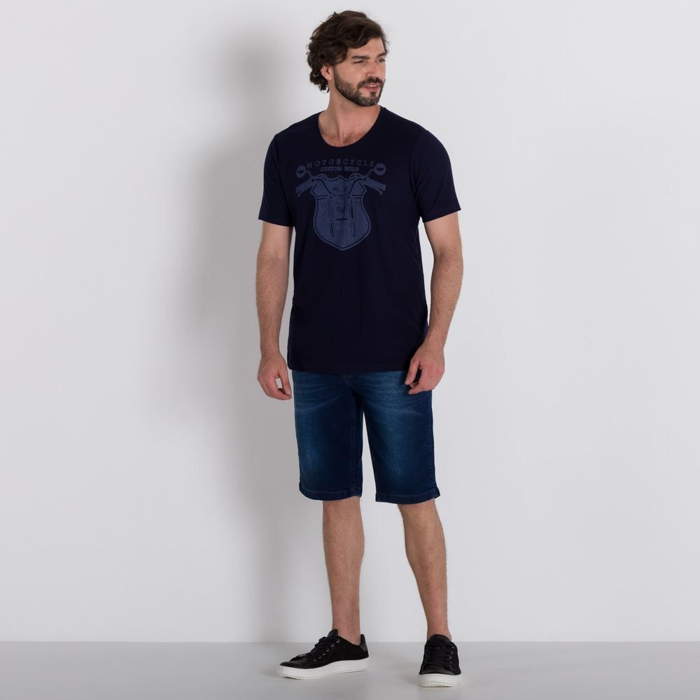 Camiseta Motorcycle Custom Build Marc Alain