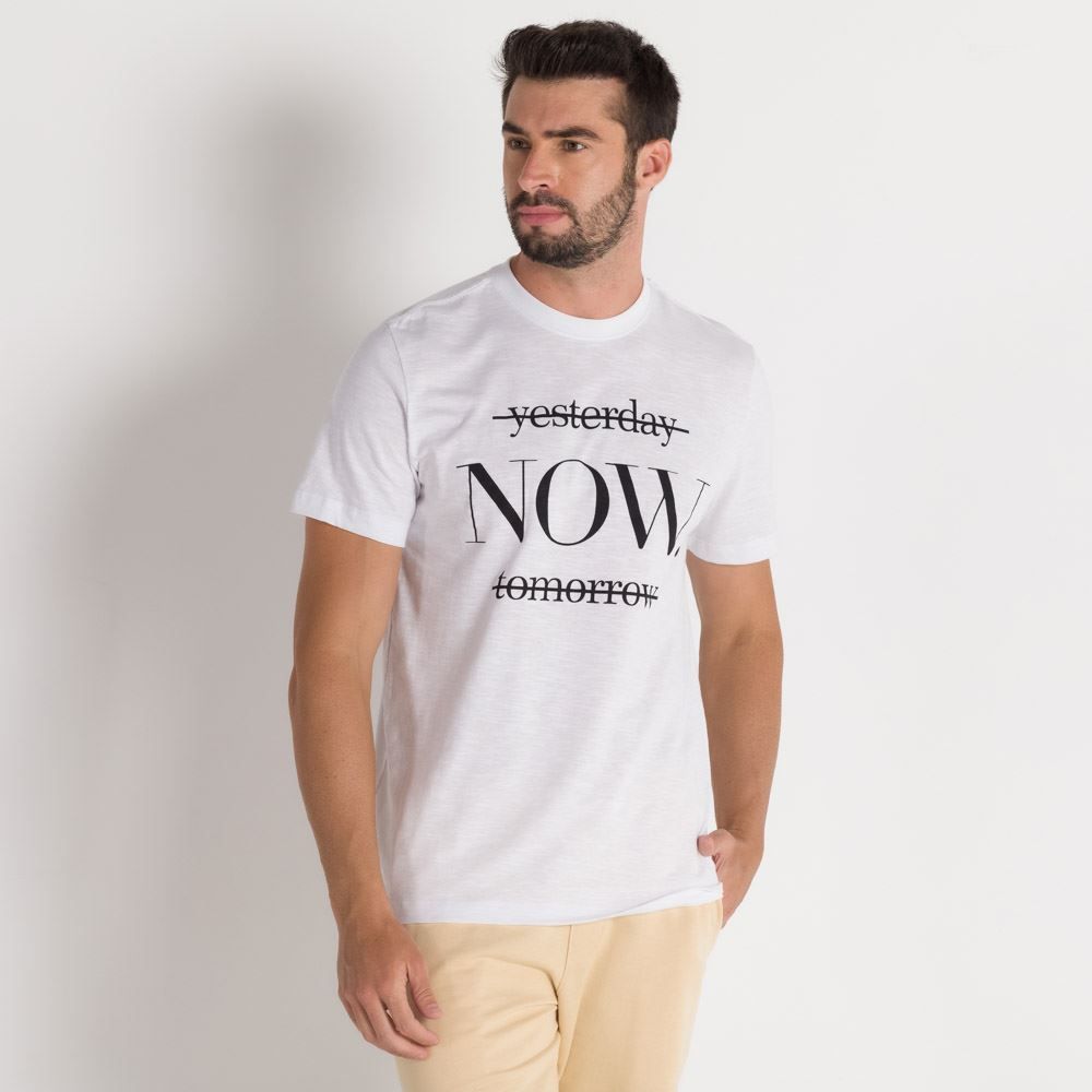 Camiseta Now Tomorrow Marc Alain