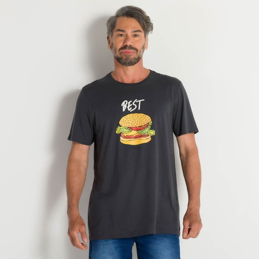 Camiseta Pais Hambúrguer Marc Alain