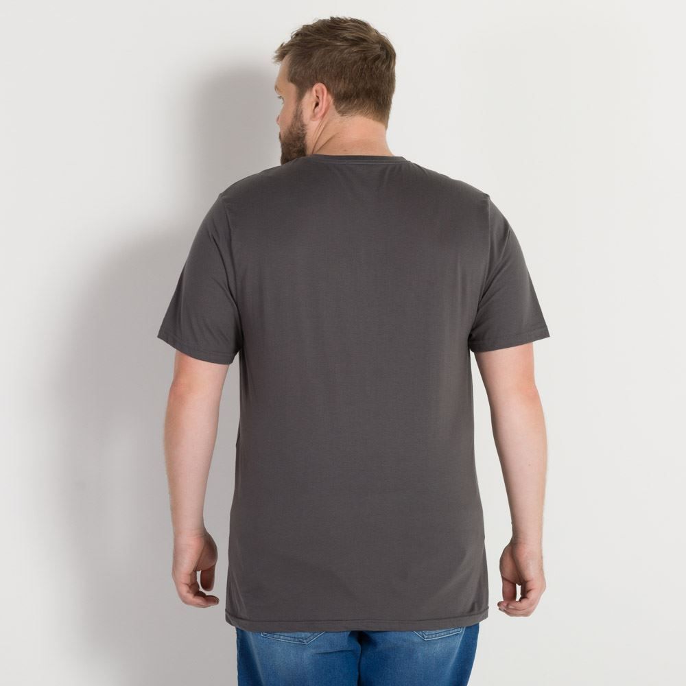 Camiseta Plus Size Garfield Clássico Banker