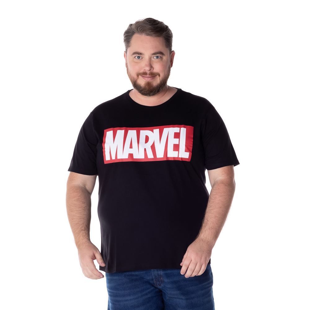 Camiseta Plus Size Marvel