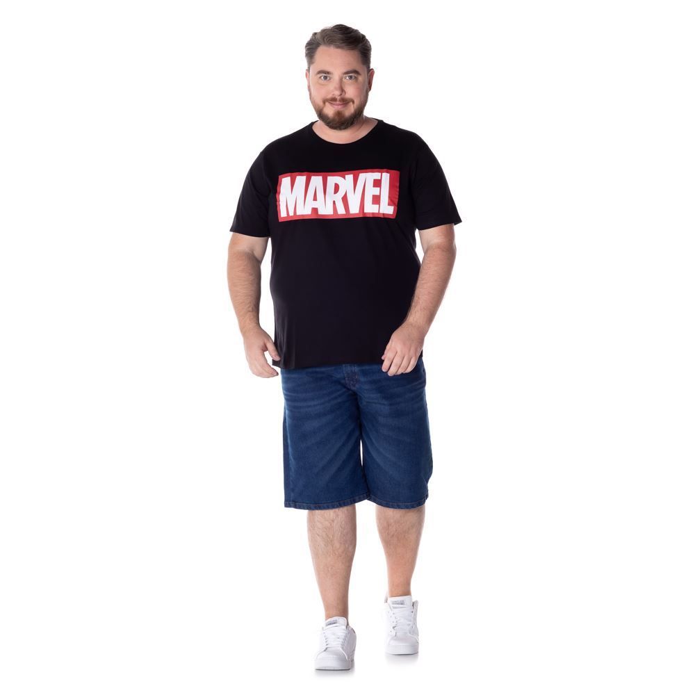 Camiseta Plus Size Marvel