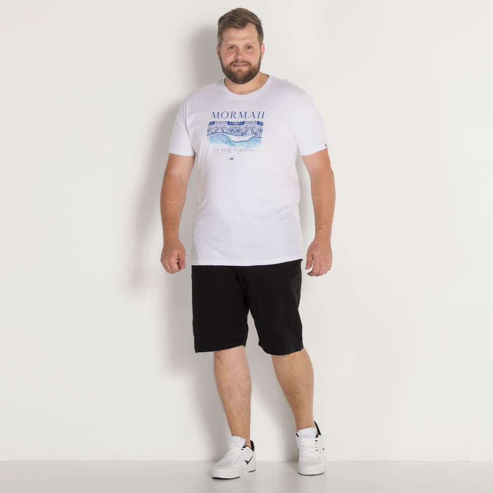 Camiseta Plus Size Masculino Paradise Mormaii