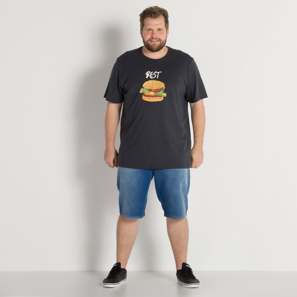 Camiseta Tal Pai Tal Filho Plus Hambúrguer Marc Alain