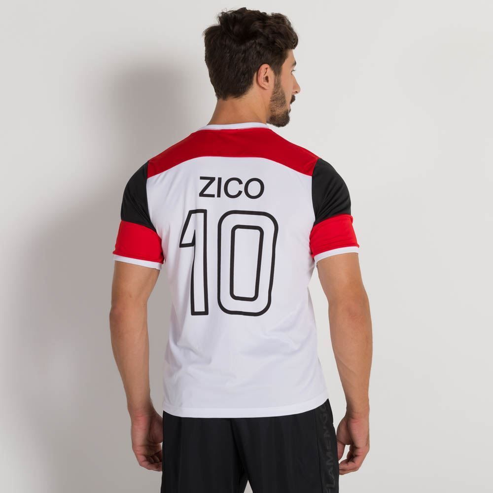 Camiseta Retrô Zico Flamengo