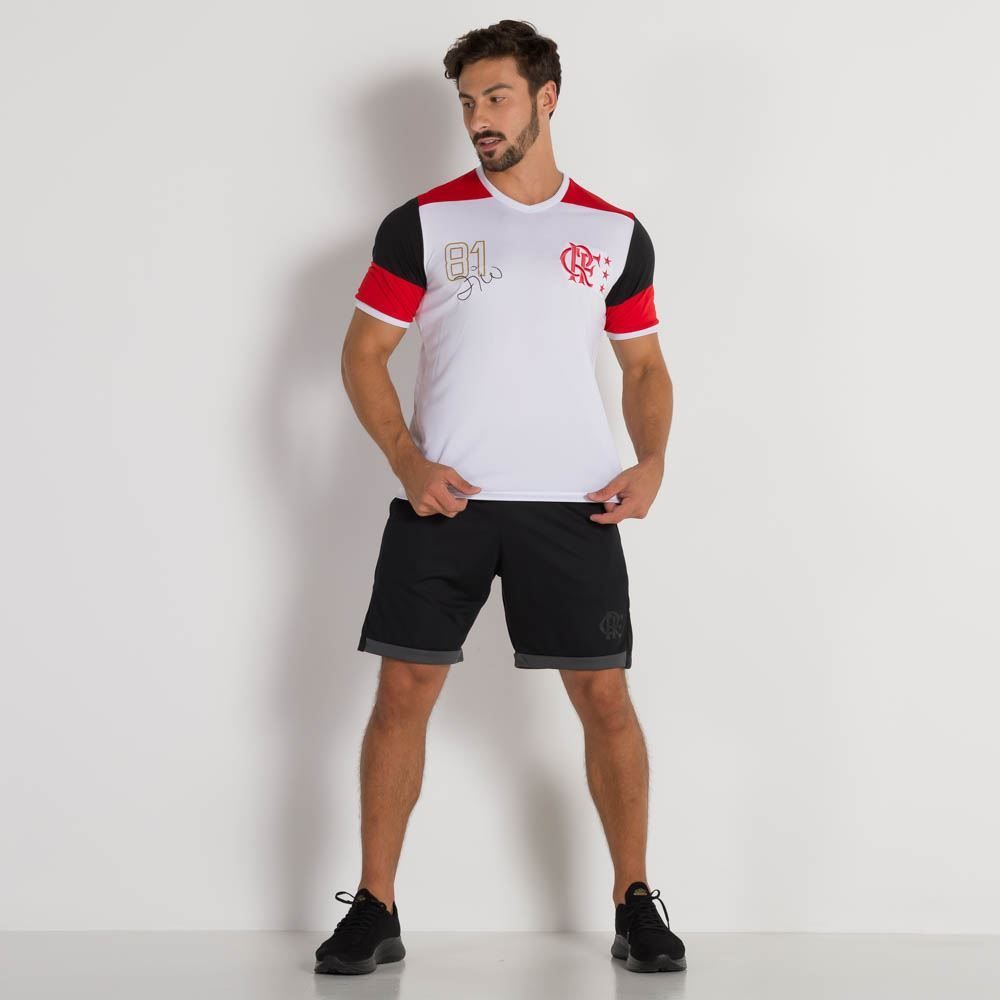 Camiseta Retrô Zico Flamengo