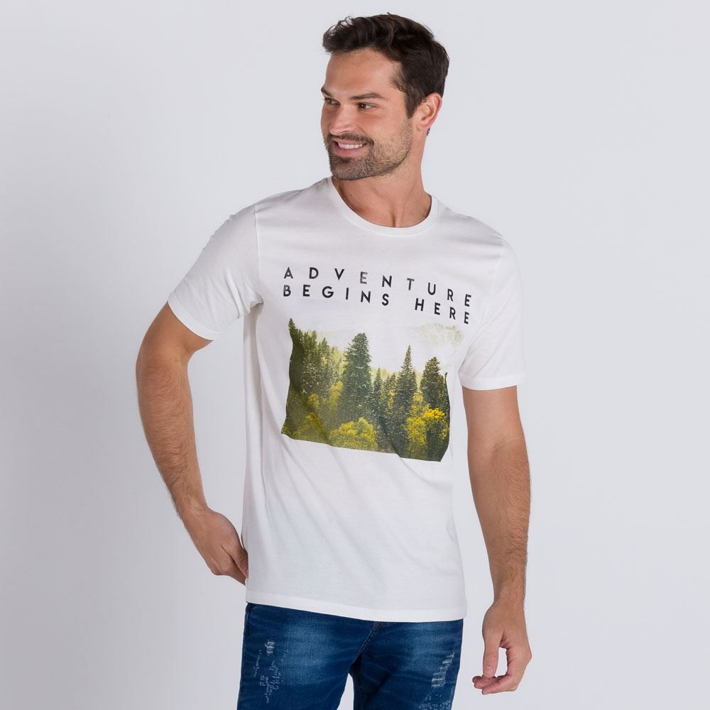 Camiseta Silk Montanha Marc Alain