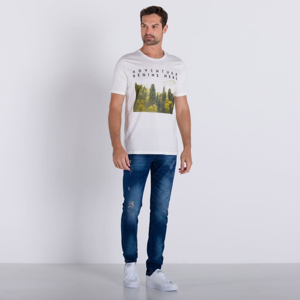 Camiseta Silk Montanha Marc Alain