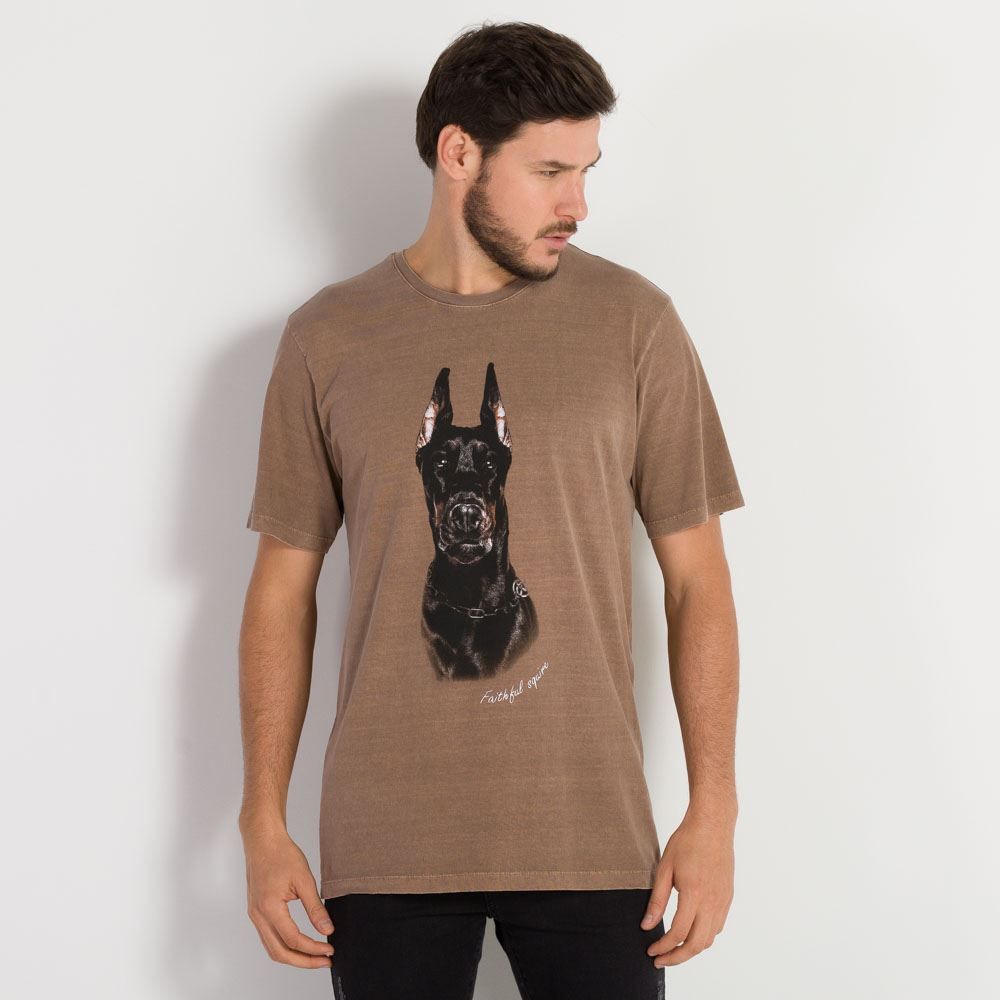 Camiseta Silk Na Frente Marc Alain