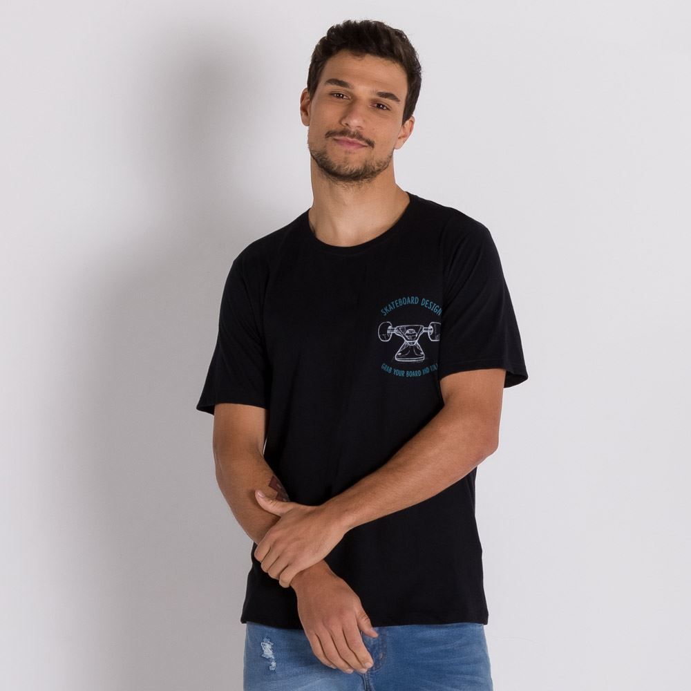 Camiseta Skateboard Design Marc Alain