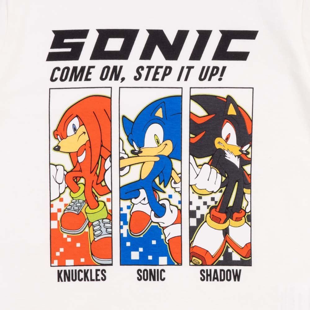 Camiseta Sonic Infantil 4 a 10 Anos Sega