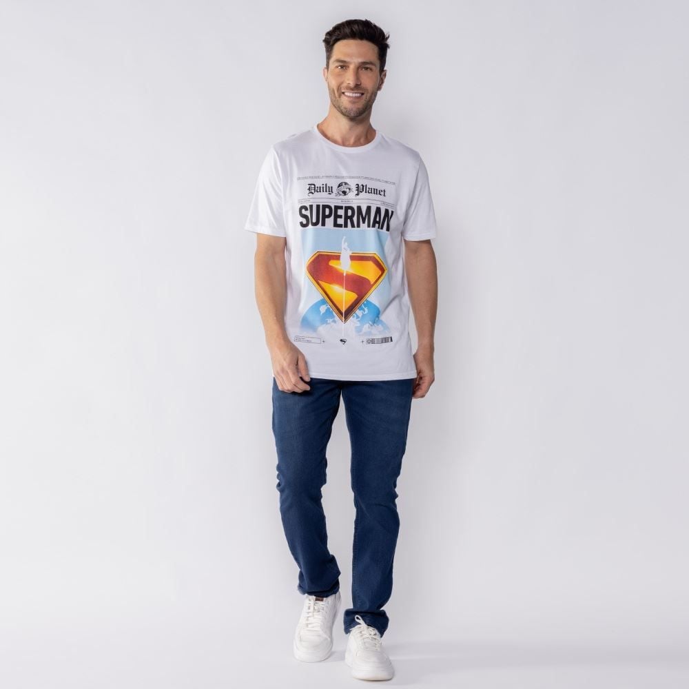 Camiseta Superman Masculina Bandup