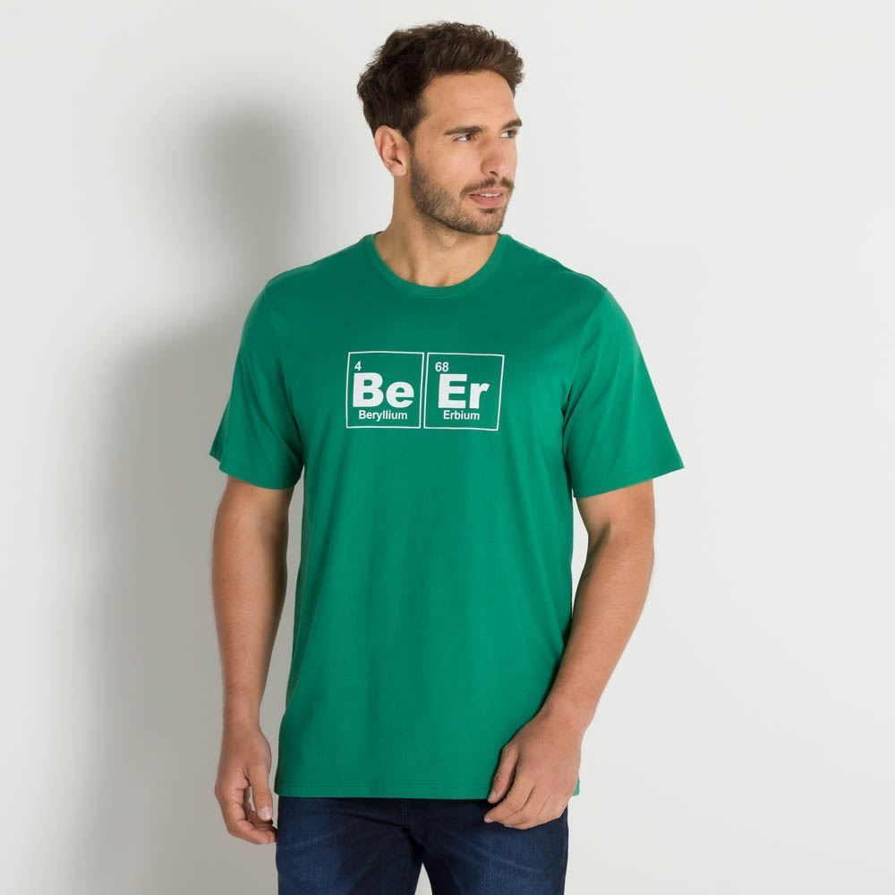 Camiseta Tabela Periódica BeEr Marc Alain
