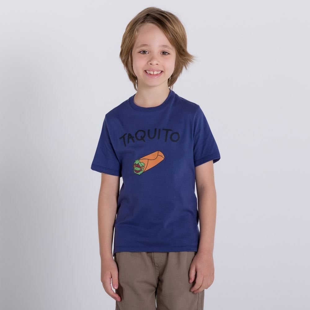 Camiseta Taquito Manga Curta Yoyo Kids