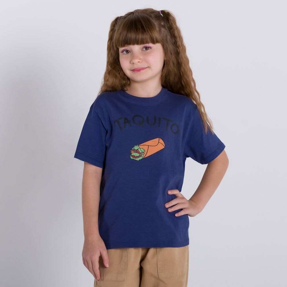 Camiseta Taquito Manga Curta Yoyo Kids