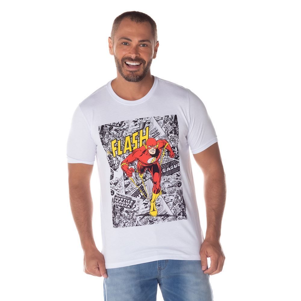 Camiseta The Flash da Dc Comics