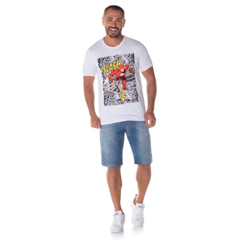Camiseta The Flash da Dc Comics