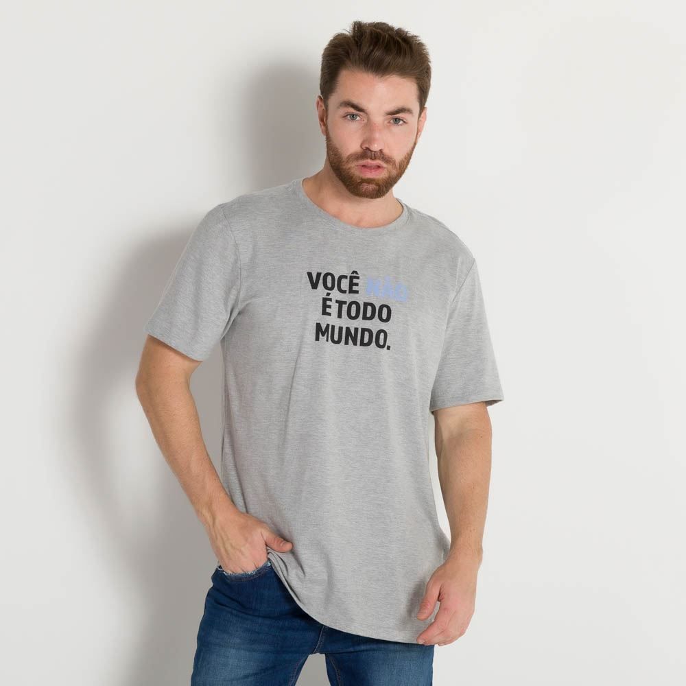 Camiseta Você Não É Todo Mundo Marc Alain