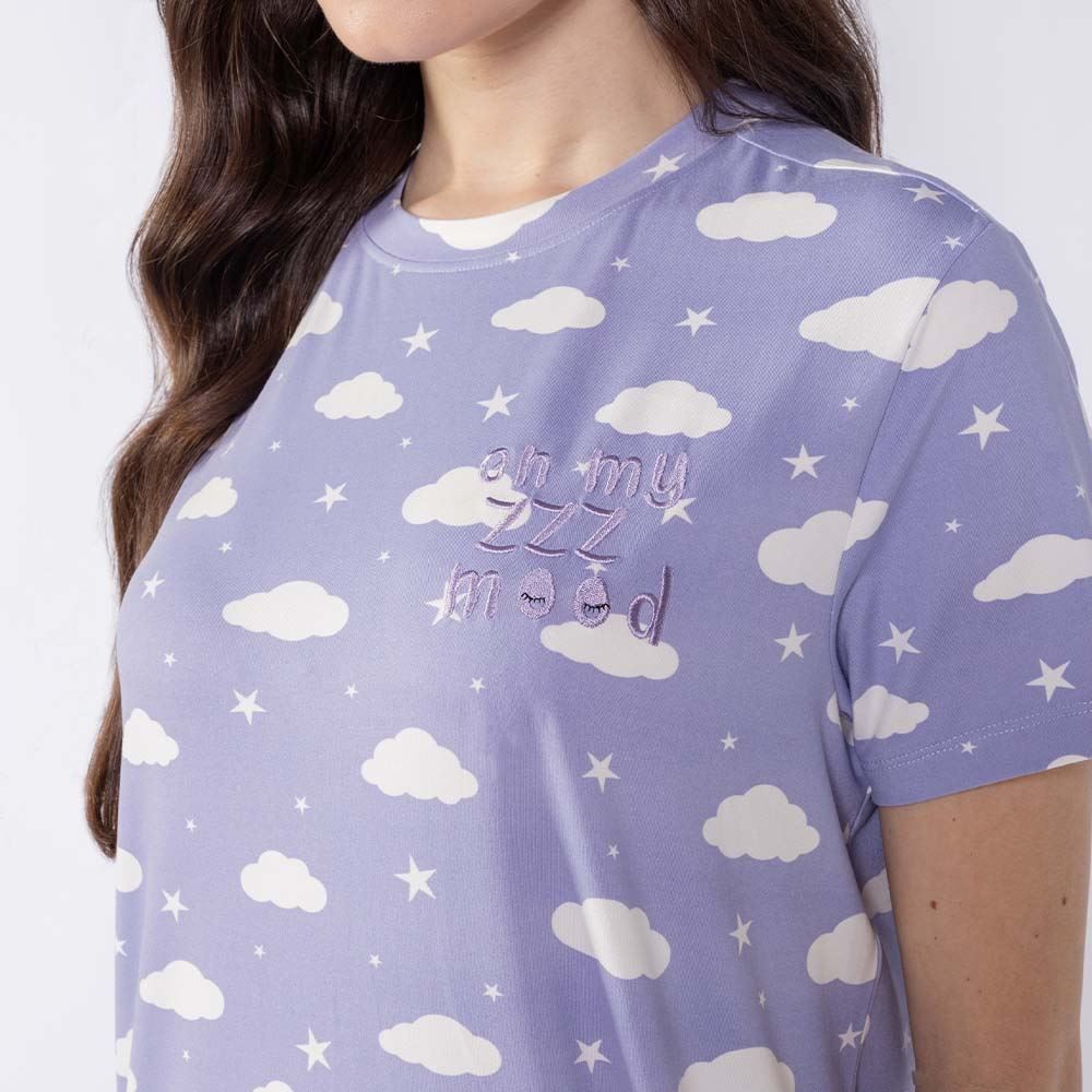 Camisola Feminina Manga Curta Camila Moretti