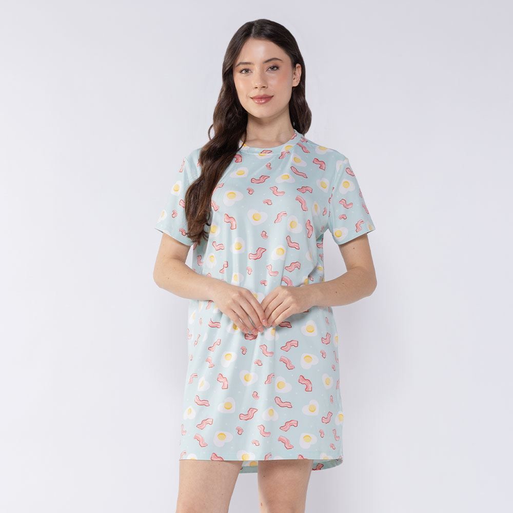 Camisola Feminina Manga Curta Egg Camila Moretti