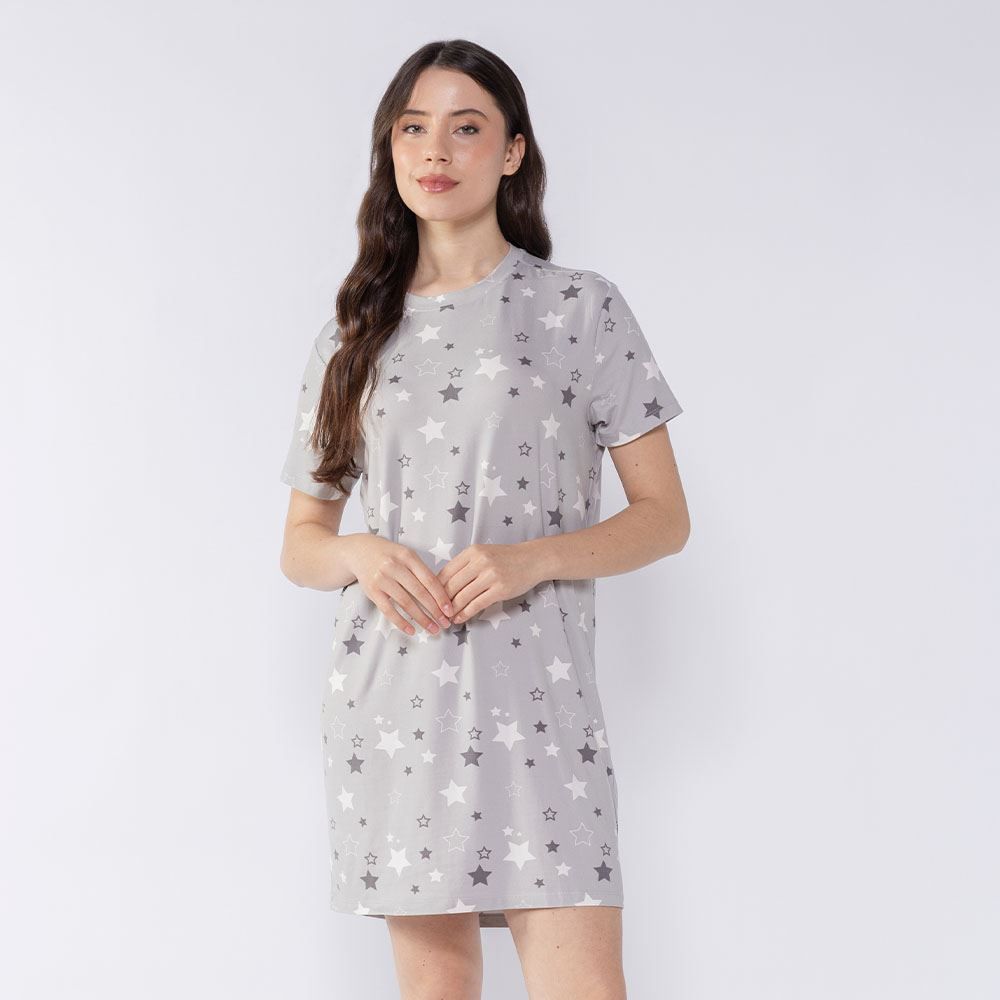 Camisola Feminina Manga Curta Estrela Camila Moretti