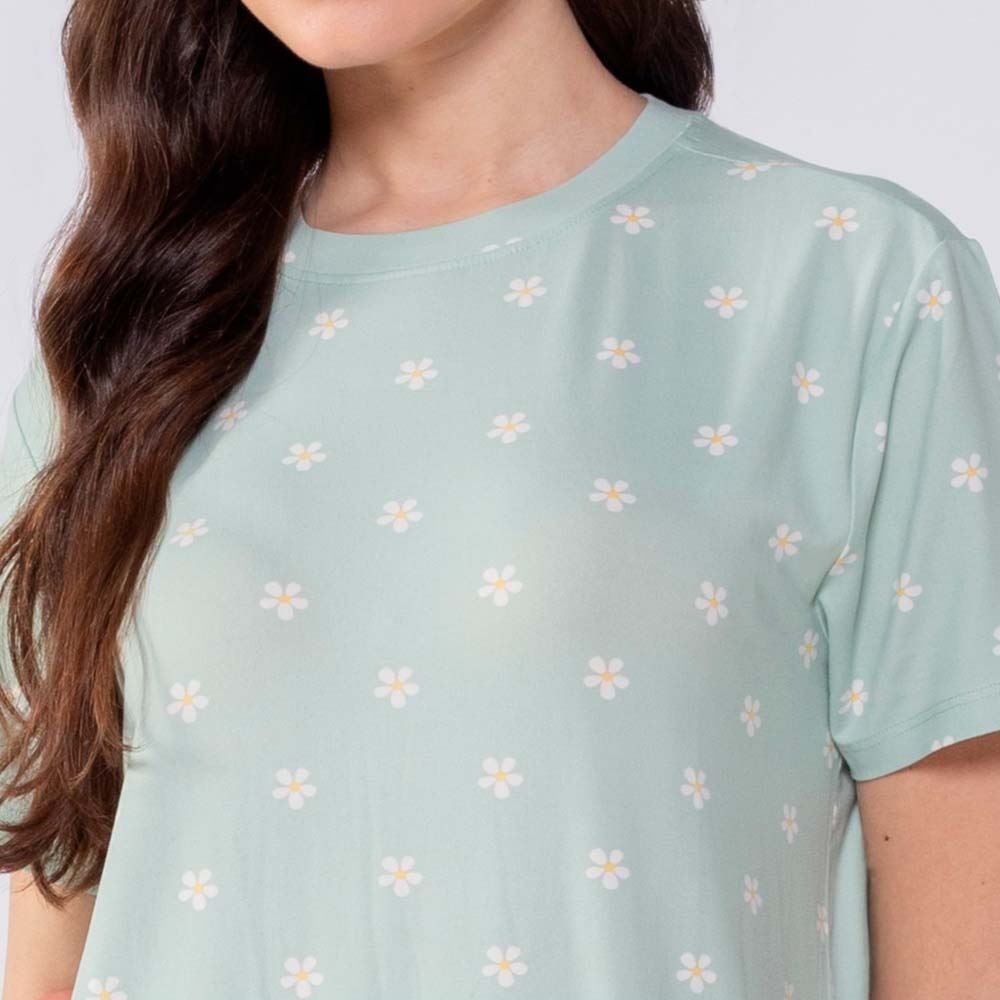 Camisola Feminina Manga Curta Camila Moretti