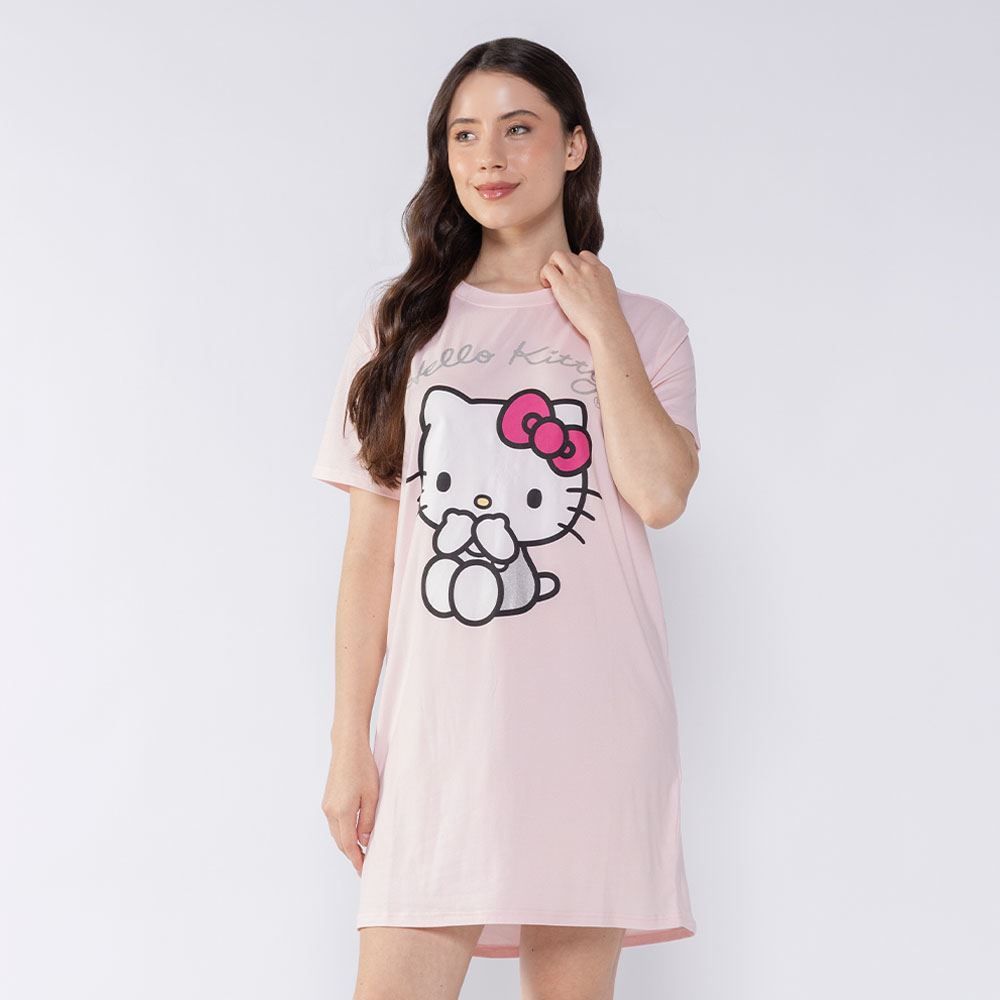 Camisola Hello Kitty Manga Curta Sanrio