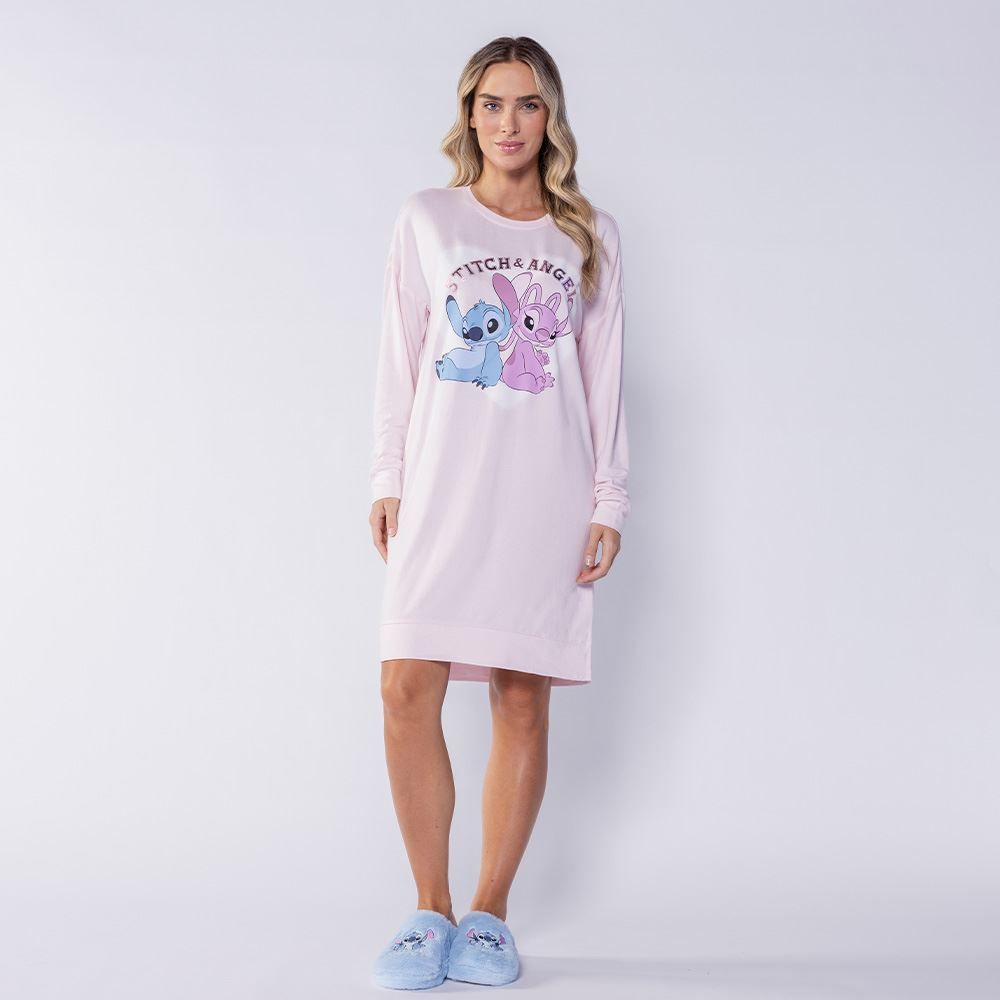 Camisola Manga Longa Em Malha Tricot Disney